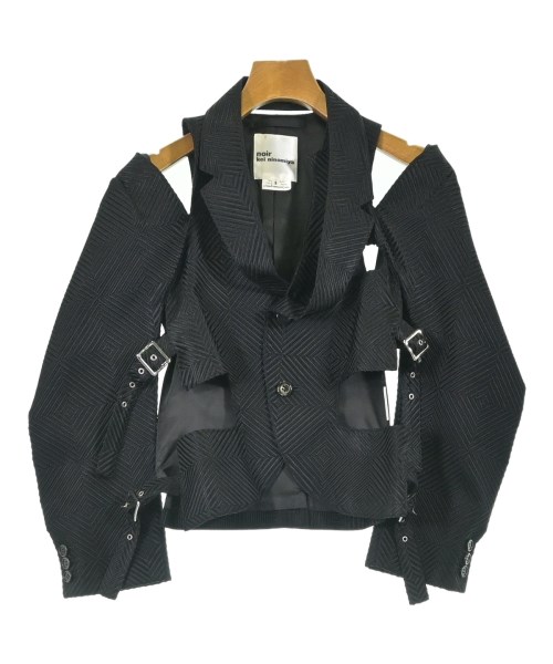 noir kei ninomiya(ノワール　ケイ　ニノミヤ)ベスト 黒 サイズ:S/2200700658626