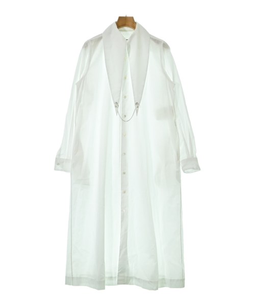 noir kei ninomiya(ノワール　ケイ　ニノミヤ)シャツワンピース 白 サイズ:XS/2200650842083