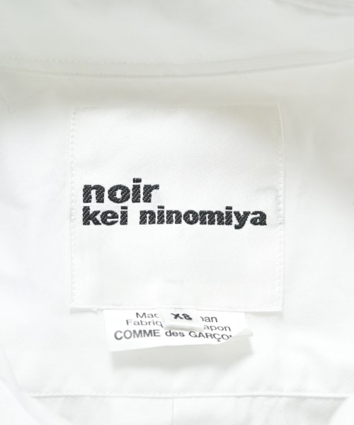 noir kei ninomiya（ノワールケイニノミヤ）シャツワンピース 白 サイズ:XS レディース/2200650842083