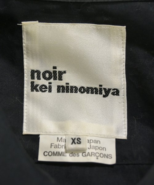noir kei ninomiya（ノワールケイニノミヤ）カジュアルシャツ 黒 サイズ:XS レディース/2200655052012