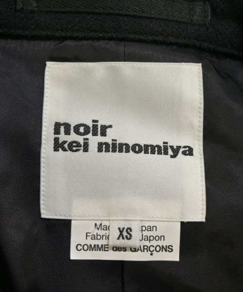 noir kei ninomiya（ノワールケイニノミヤ）カジュアルジャケット 黒 サイズ:XS レディース/2200659043016