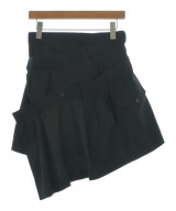 noir kei ninomiya（ノワールケイニノミヤ）ひざ丈スカート 黒 サイズ:XS レディース/2200659109019