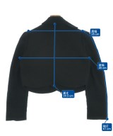 noir kei ninomiya（ノワールケイニノミヤ）カジュアルジャケット 黒 サイズ:XS レディース/2200659109033