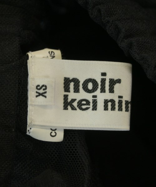 noir kei ninomiya（ノワールケイニノミヤ）ひざ丈スカート 黒 サイズ:XS レディース/2200659109095