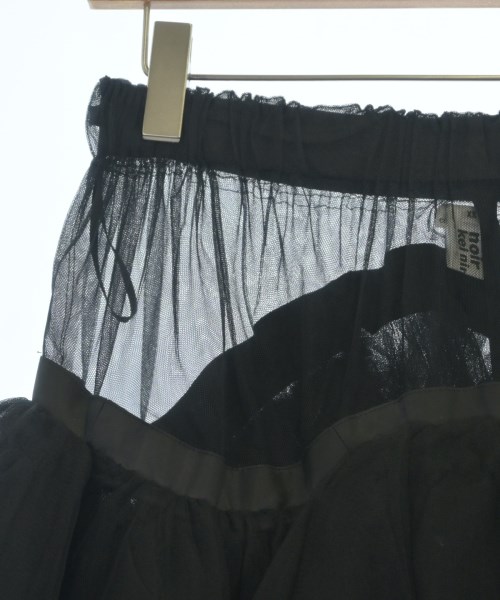 noir kei ninomiya（ノワールケイニノミヤ）ひざ丈スカート 黒 サイズ:XS レディース/2200659109095