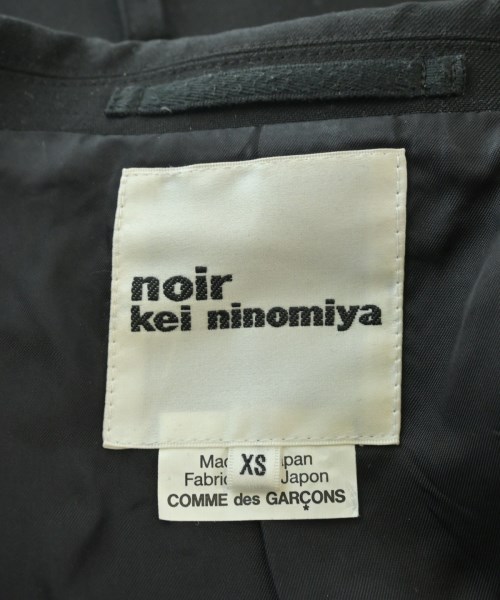 noir kei ninomiya（ノワールケイニノミヤ）テーラードジャケット 黒 サイズ:XS レディース/2200659688019