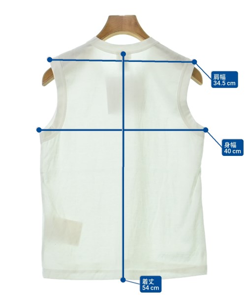 noir kei ninomiya（ノワールケイニノミヤ）ノースリーブ 白 サイズ:S レディース/2200659688033