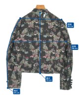 noir kei ninomiya（ノワールケイニノミヤ）カジュアルジャケット 黒 サイズ:S レディース/2200660911014