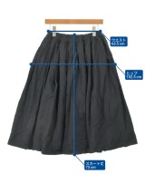 noir kei ninomiya（ノワールケイニノミヤ）ひざ丈スカート 黒 サイズ:XS レディース/2200660911038