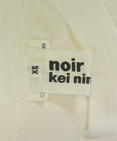 noir kei ninomiya（ノワールケイニノミヤ）Tシャツ・カットソー 白 サイズ:XS レディース/2200707279077