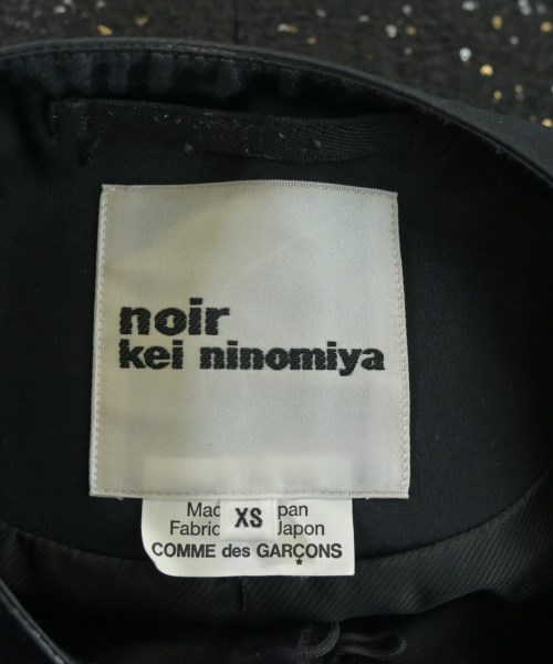 noir kei ninomiya（ノワールケイニノミヤ）ノーカラージャケット 黒 サイズ:-(M位) レディース/2200711469013