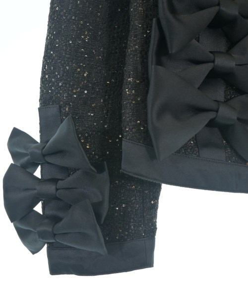 noir kei ninomiya（ノワールケイニノミヤ）ノーカラージャケット 黒 サイズ:-(M位) レディース/2200711469013