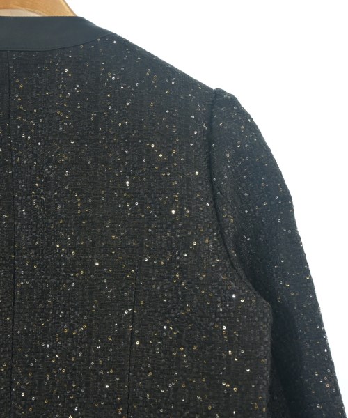 noir kei ninomiya（ノワールケイニノミヤ）ノーカラージャケット 黒 サイズ:-(M位) レディース/2200711469013