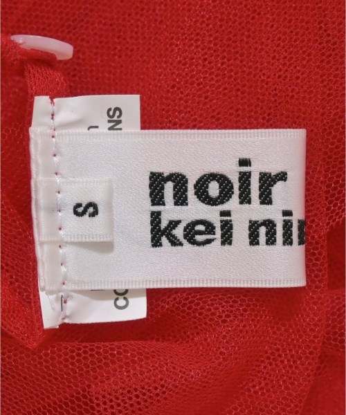 noir kei ninomiya（ノワールケイニノミヤ）ワンピース 赤 サイズ:S レディース/2200713435023