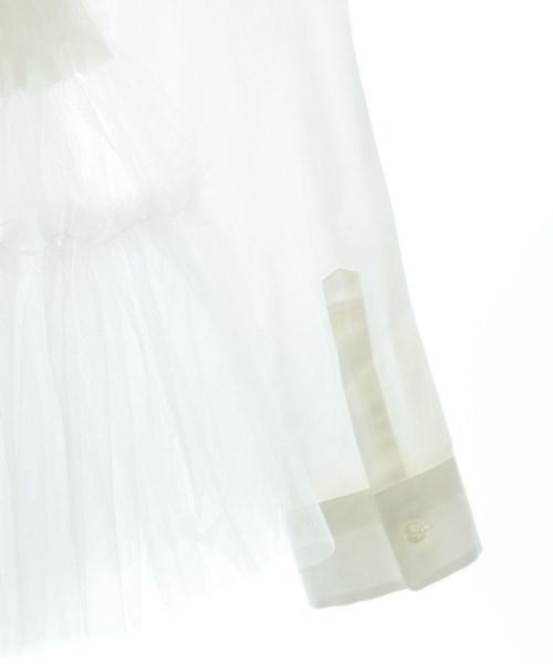 noir kei ninomiya（ノワールケイニノミヤ）カジュアルシャツ 白 サイズ:F レディース/2200713435030