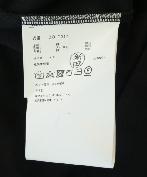 noir kei ninomiya（ノワールケイニノミヤ）Tシャツ・カットソー 黒 サイズ:XS レディース/2200713435047