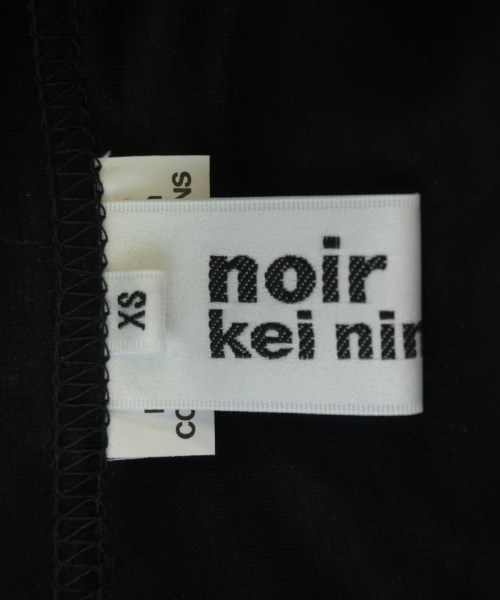 noir kei ninomiya（ノワールケイニノミヤ）Tシャツ・カットソー 黒 サイズ:XS レディース/2200713435054