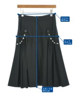 noir kei ninomiya（ノワールケイニノミヤ）ロング・マキシ丈スカート 黒 サイズ:S レディース/2200713450033