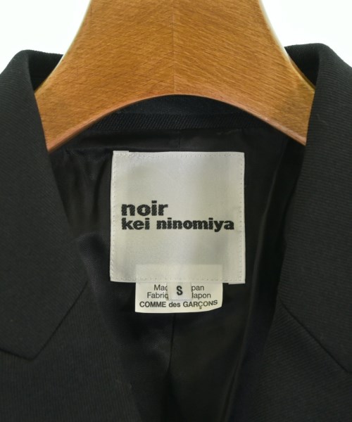 noir kei ninomiya（ノワールケイニノミヤ）カジュアルジャケット 黒 サイズ:S レディース/2200713691030