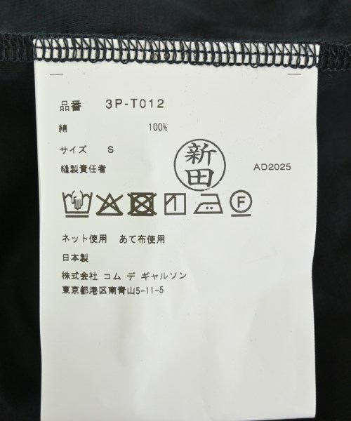 noir kei ninomiya（ノワールケイニノミヤ）Tシャツ・カットソー 黒 サイズ:S レディース/2200707295206