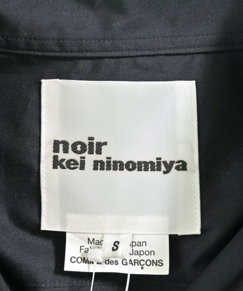 noir kei ninomiya（ノワールケイニノミヤ）カジュアルシャツ 黒 サイズ:S レディース/2200716485063