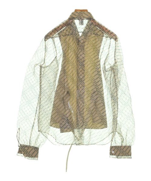 noir kei ninomiya（ノワールケイニノミヤ）カジュアルシャツ ベージュ サイズ:M レディース/2200711264083