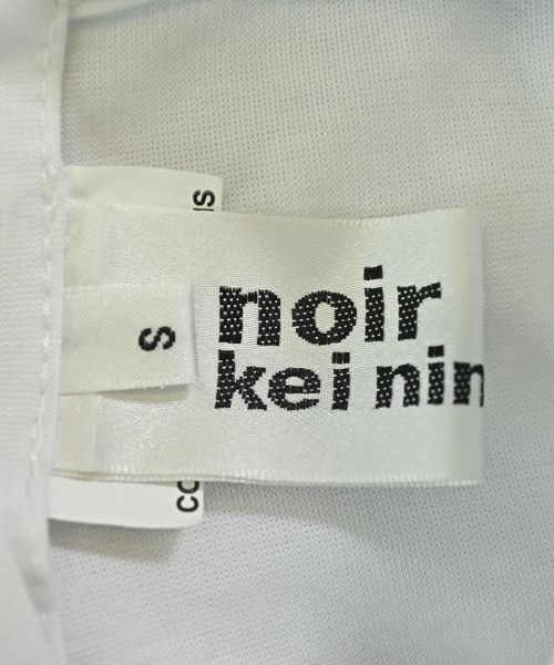 noir kei ninomiya（ノワールケイニノミヤ）Tシャツ・カットソー 白 サイズ:S レディース/2200715507056