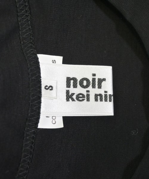 noir kei ninomiya（ノワールケイニノミヤ）Tシャツ・カットソー 黒 サイズ:S レディース/2200718537067