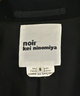 noir kei ninomiya（ノワールケイニノミヤ）チェスターコート 黒 サイズ:S レディース/2200718886011