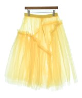 noir kei ninomiya（ノワールケイニノミヤ）ロング・マキシ丈スカート 黄 サイズ:S レディース/2200632903030