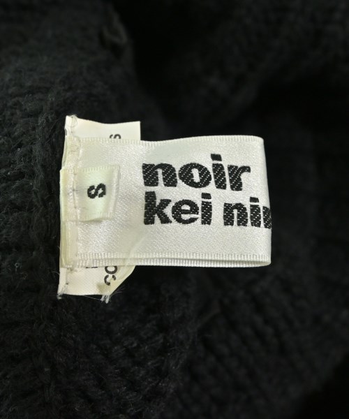 noir kei ninomiya（ノワールケイニノミヤ）ニット・セーター 黒 サイズ:S レディース/2200634836022