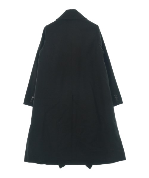 noir kei ninomiya（ノワールケイニノミヤ）ステンカラーコート 黒 サイズ:S レディース/2200634836039