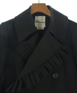 noir kei ninomiya（ノワールケイニノミヤ）ステンカラーコート 黒 サイズ:S レディース/2200634836039