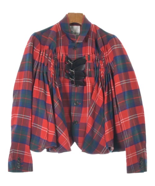 noir kei ninomiya(ノワール　ケイ　ニノミヤ)ジャケット 赤 サイズ:S/2200634836046