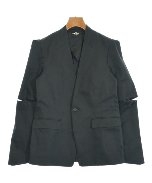 noir kei ninomiya(ノワール　ケイ　ニノミヤ)ノーカラージャケット 黒 サイズ:S/2200634836053