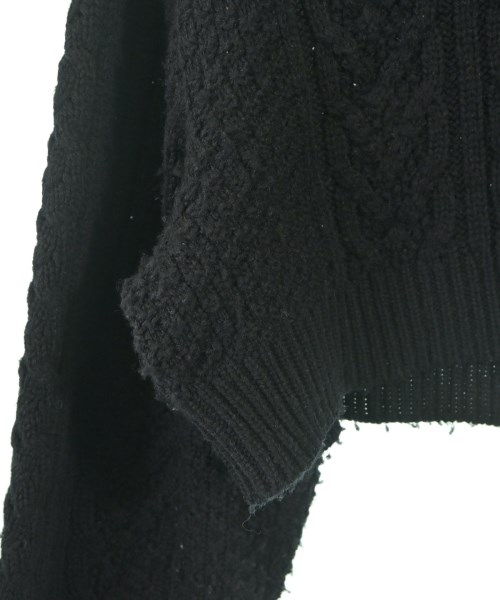 noir kei ninomiya（ノワールケイニノミヤ）ニット・セーター 黒 サイズ:S レディース/2200634836077