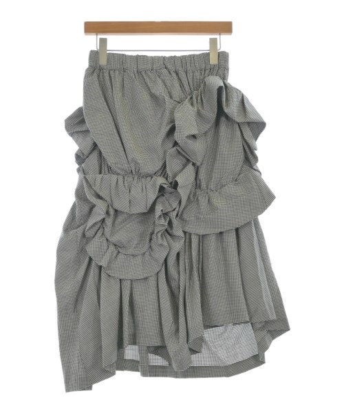 noir kei ninomiya(ノワール　ケイ　ニノミヤ)ロング・マキシ丈スカート 黒 サイズ:XS/2200634587030