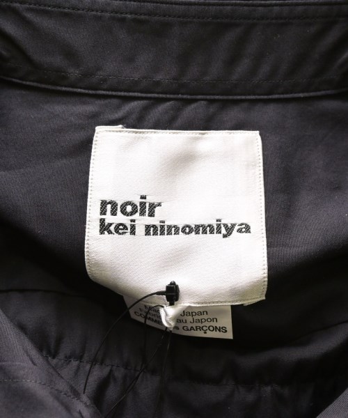 noir kei ninomiya（ノワールケイニノミヤ）シャツワンピース 黒 サイズ:L レディース/2200636357020