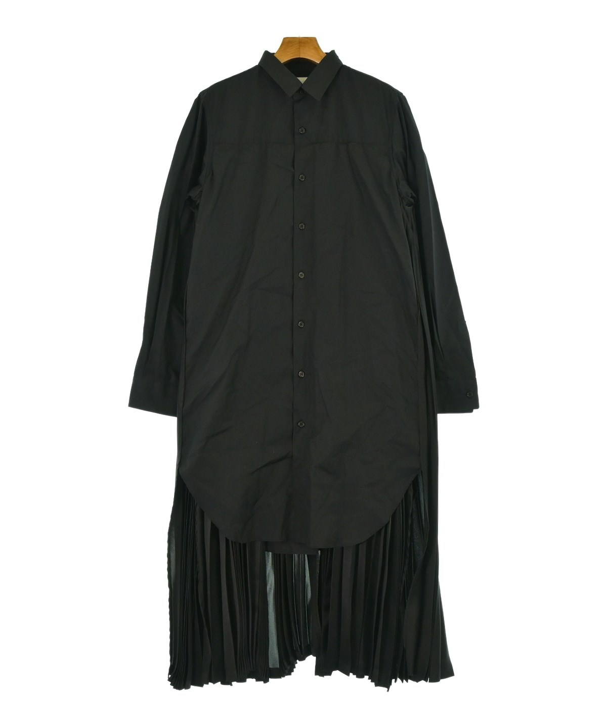 noir kei ninomiya（ノワールケイニノミヤ）シャツワンピース 黒