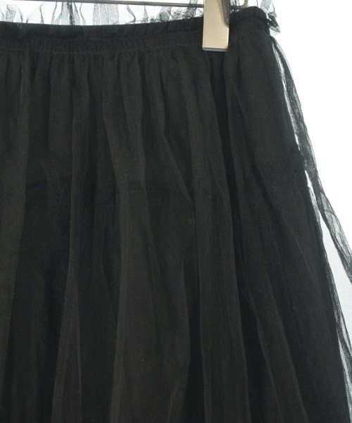 noir kei ninomiya（ノワールケイニノミヤ）ひざ丈スカート 黒 サイズ:S レディース/2200646623191