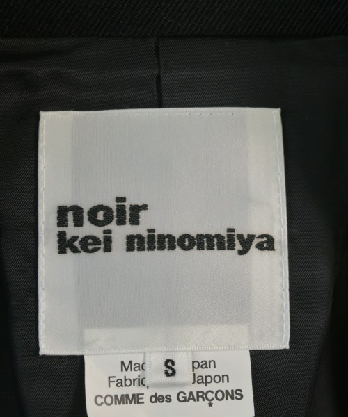 noir kei ninomiya（ノワールケイニノミヤ）カジュアルジャケット 黒 サイズ:S レディース/2200647992067