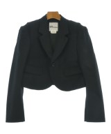 noir kei ninomiya（ノワールケイニノミヤ）カジュアルジャケット 黒 サイズ:S レディース/2200647992067
