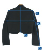 noir kei ninomiya（ノワールケイニノミヤ）カジュアルジャケット 黒 サイズ:S レディース/2200647992067