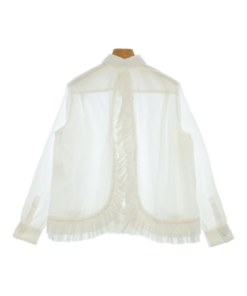 noir kei ninomiya（ノワールケイニノミヤ）カジュアルシャツ 白 サイズ:S レディース/2200647992074