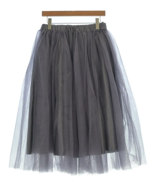 noir kei ninomiya(ノワール　ケイ　ニノミヤ)ロング・マキシ丈スカート グレー サイズ:S/2200647992142