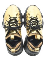 noir kei ninomiya（ノワールケイニノミヤ）スニーカー ゴールド サイズ:23.5cm レディース/2200648797111