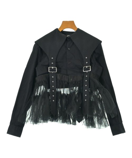 noir kei ninomiya(ノワール　ケイ　ニノミヤ)カジュアルシャツ 黒 サイズ:XS/2200649340057