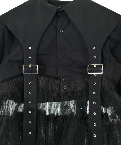 noir kei ninomiya（ノワールケイニノミヤ）カジュアルシャツ 黒 サイズ:XS レディース/2200649340057