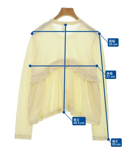 noir kei ninomiya（ノワールケイニノミヤ）Tシャツ・カットソー 白 サイズ:-(M位) レディース/2200651303040