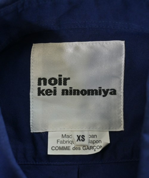 noir kei ninomiya（ノワールケイニノミヤ）カジュアルシャツ 青 サイズ:XS レディース/2200651541053
